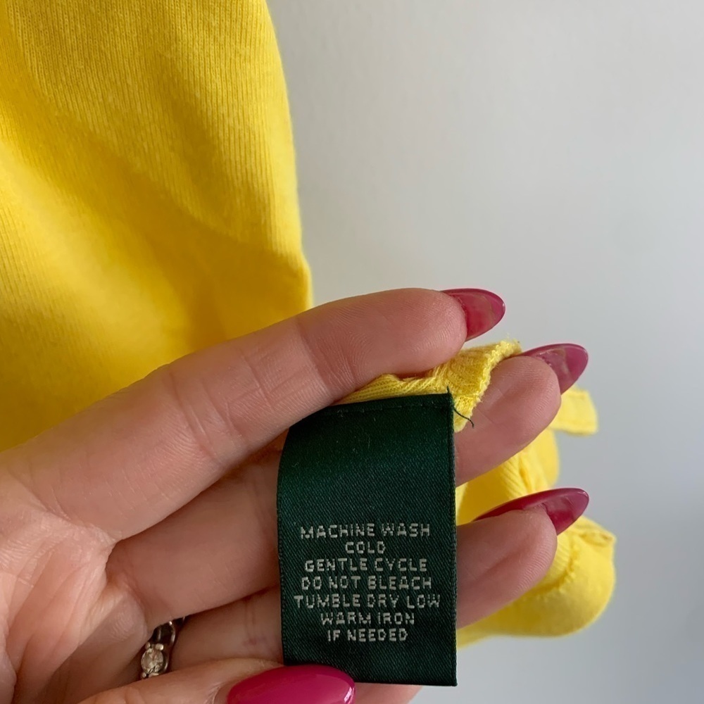 Lauren Ralph Lauren Ruffle Polo Shirt - Picture 8 of 10